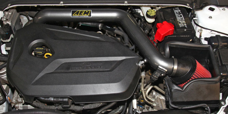 AEM Induction 21-768C Cold Air Intake; Gunmetal Gray Aluminum Tube