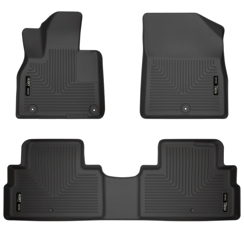 Husky Liner 95711 Floor Liner; WeatherBeater™; 20-25 Hyundai Palisade; 2019-2023 Camry