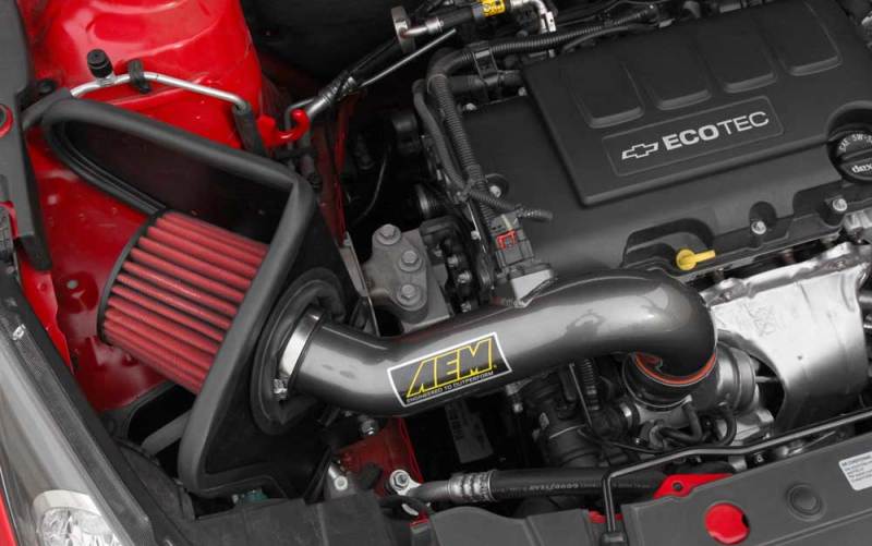 AEM Induction 21-744C Cold Air Intake; Gunmetal Gray Aluminum Tube