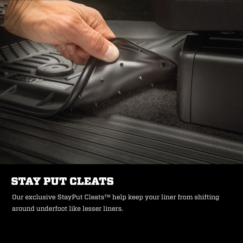 Husky Liner 13321 Floor Liner; WeatherBeater™; 17-25 Ford F-250 Super Duty SuperCab