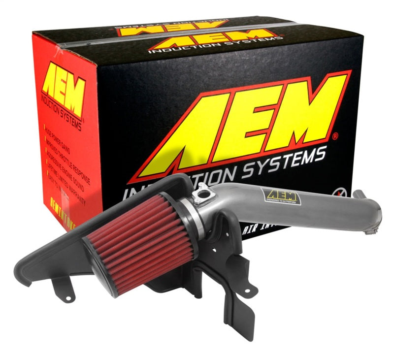 AEM Induction 21-791C Cold Air Intake; Gunmetal Gray Aluminum Tube