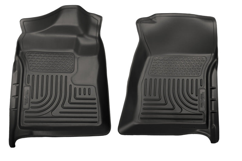 Husky Liner 18221 Floor Liner; WeatherBeater™; 07-12 Chevrolet Silverado/GMC Sierra Regular Cab