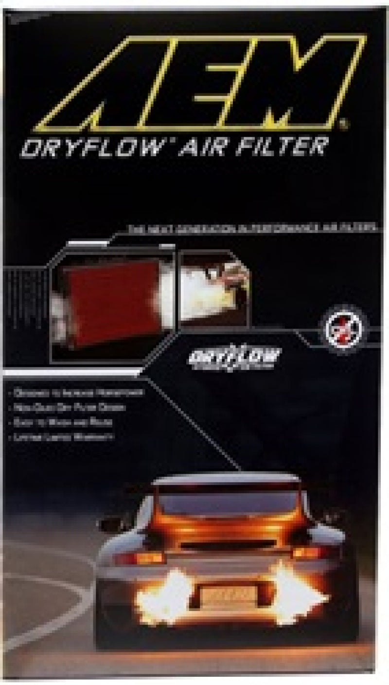 AEM Induction 28-20945 Air Filter; Dryflow ®; Washable