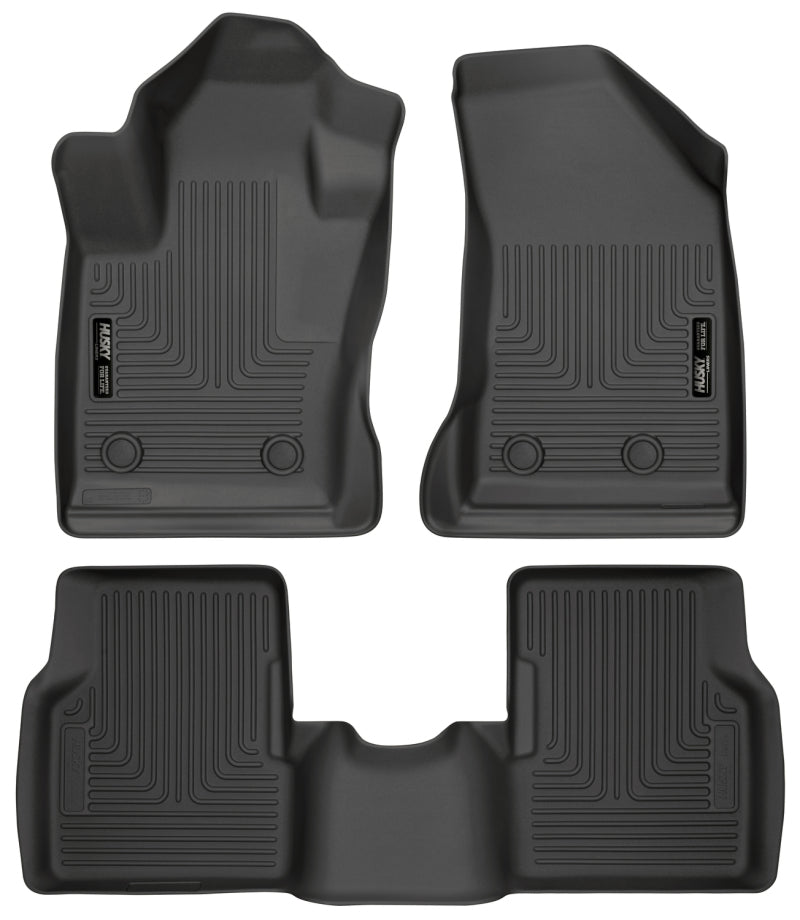 Husky Liner 95681 Floor Liner; WeatherBeater™; 2017-2025 Jeep Compass