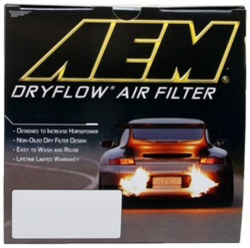 AEM Induction AE-20993 Air Filter; Dryflow ®; Washable