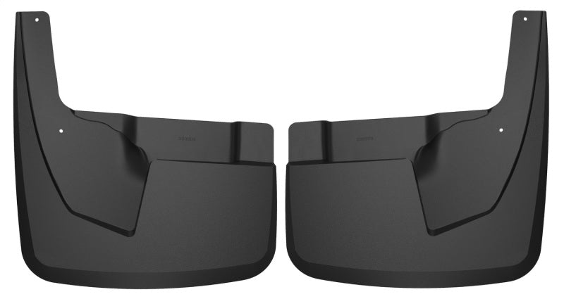 Husky Liner 59081 Mud Flap; Custom Mud Guards ™; 19-23 Dodge Ram 3500 DUAL REAR WHEELS without OEM Fender Flares