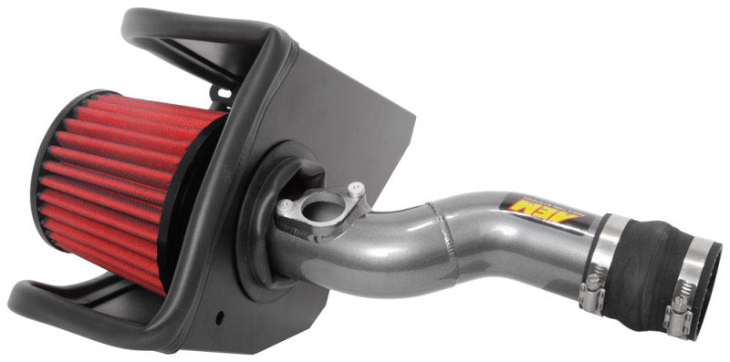 AEM Induction 21-830C Cold Air Intake; Gunmetal Gray Aluminum Tube