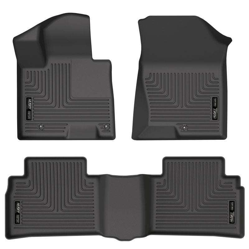 Husky Liner 95781 Floor Liner; WeatherBeater™; 2022-2025 Hyundai Tucson Excl. Hybrid