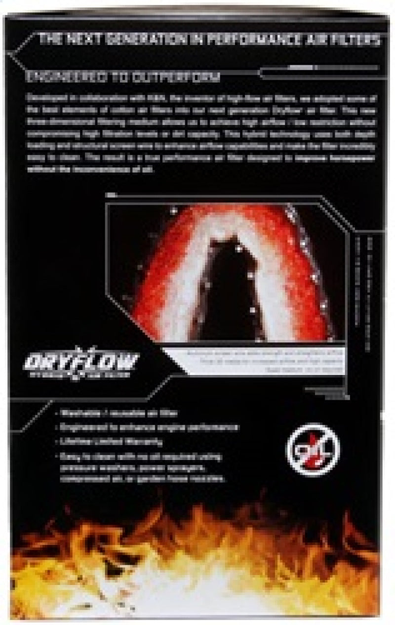 AEM Induction AE-20993 Air Filter; Dryflow ®; Washable