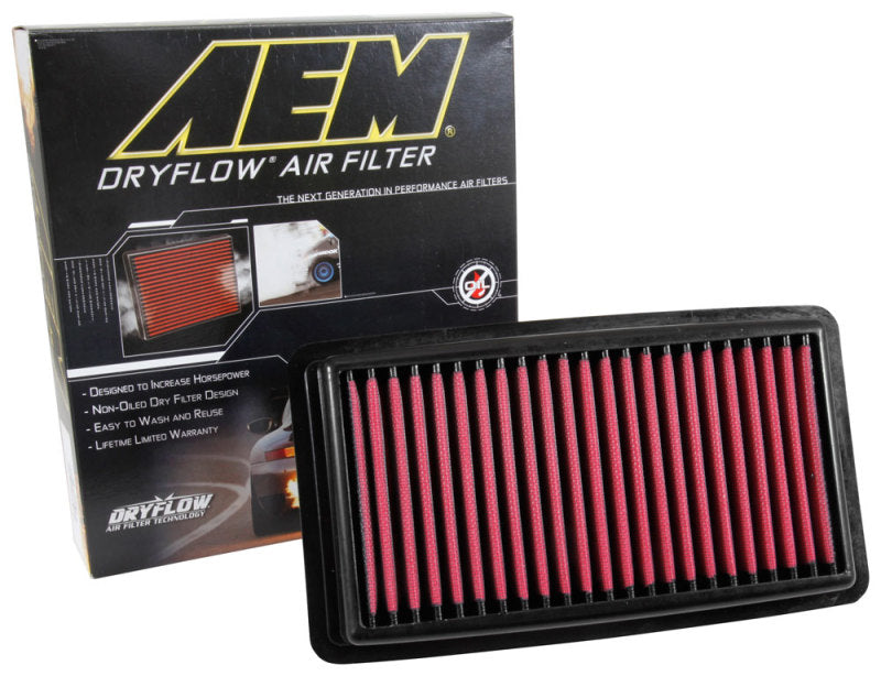 AEM Induction 28-50041 Air Filter; Dryflow ®; Washable