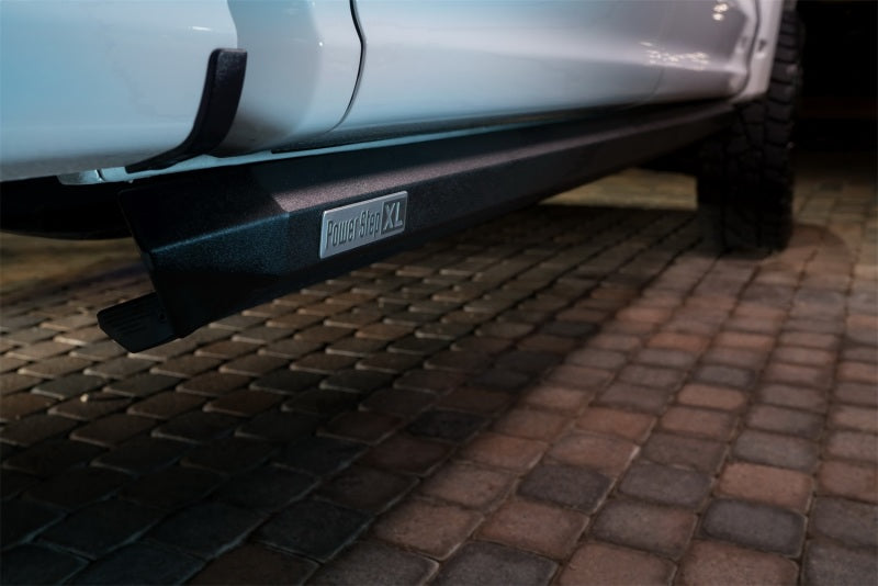 Amp Research 77137-01A Running Board; PowerStep ™ XL; Textured; Black