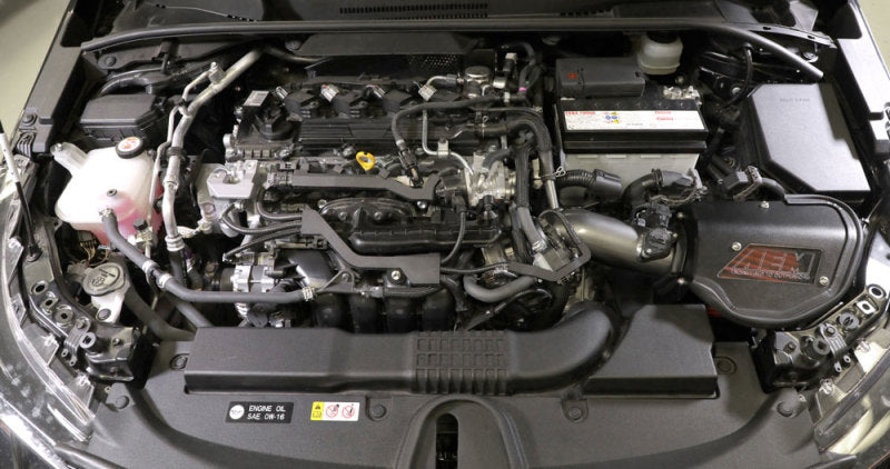 AEM Induction 21-865C Cold Air Intake; Gunmetal Gray Aluminum Tube