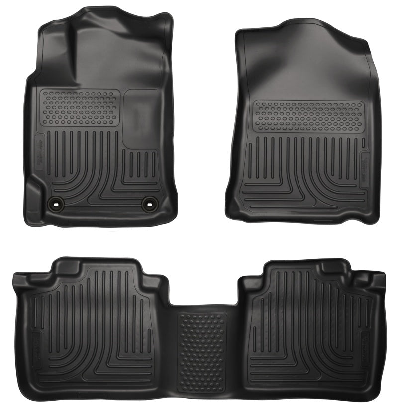 Husky Liner 98901 Floor Liner; WeatherBeater™; 2012-2017 Toyota Camry