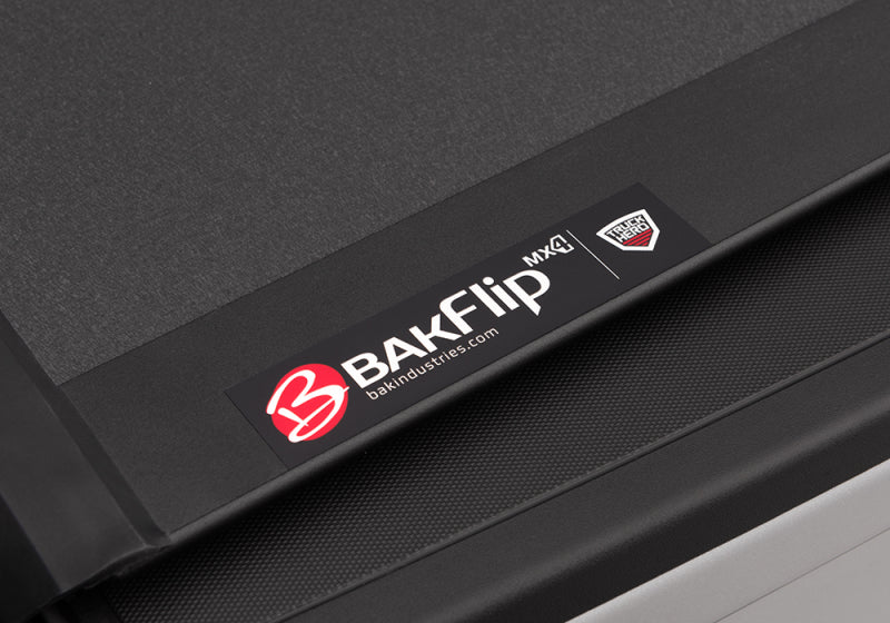 BAK Industries 448100 Tonneau Cover; BAKFlip MX4; Hard Folding