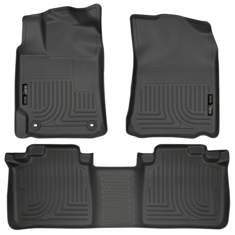 Husky Liner 98901 Floor Liner; WeatherBeater™; 2012-2017 Toyota Camry