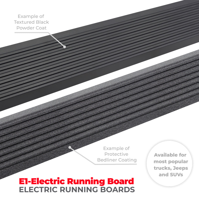 Go Rhino 20444587PC Running Board; E-Board E1