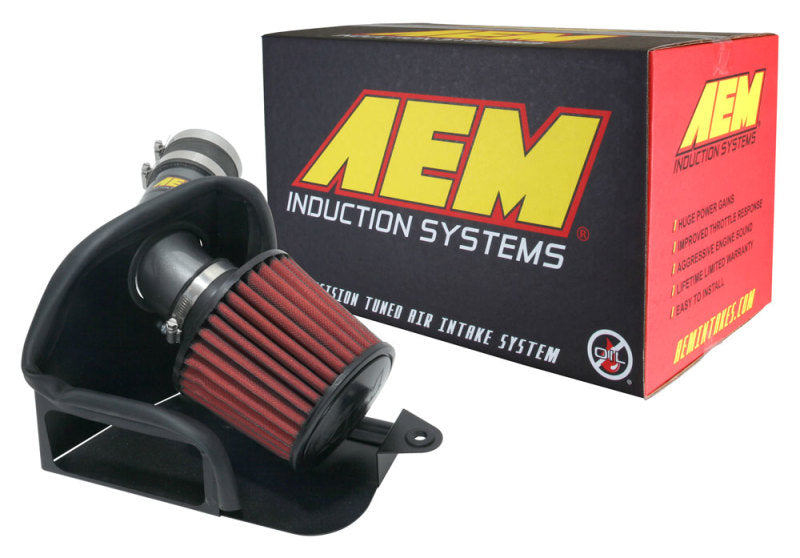 AEM Induction 21-840C Cold Air Intake; Gunmetal Grey Aluminum Tube