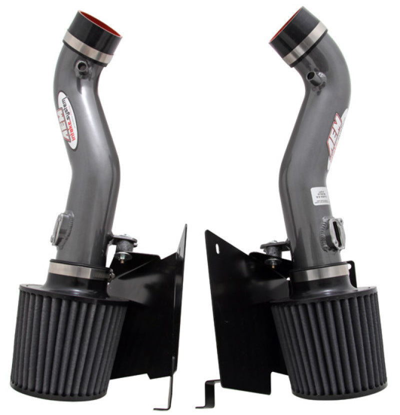 AEM Induction 21-677C Cold Air Intake; Gunmetal Gray Aluminum Tube