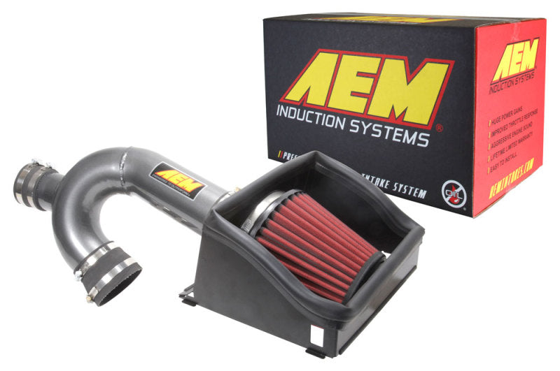AEM Induction 21-8130DC Cold Air Intake; Gunmetal Gray Aluminum Tube
