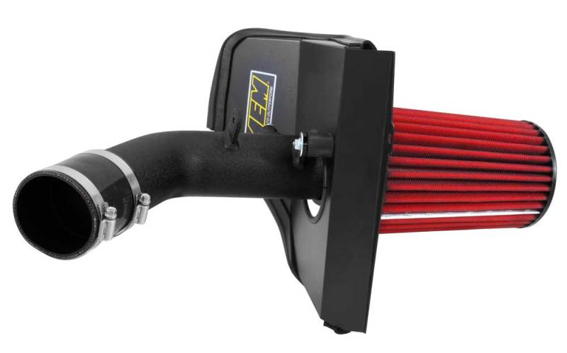 AEM Induction 21-735WB Cold Air Intake; Wrinkled Black Aluminum Tube