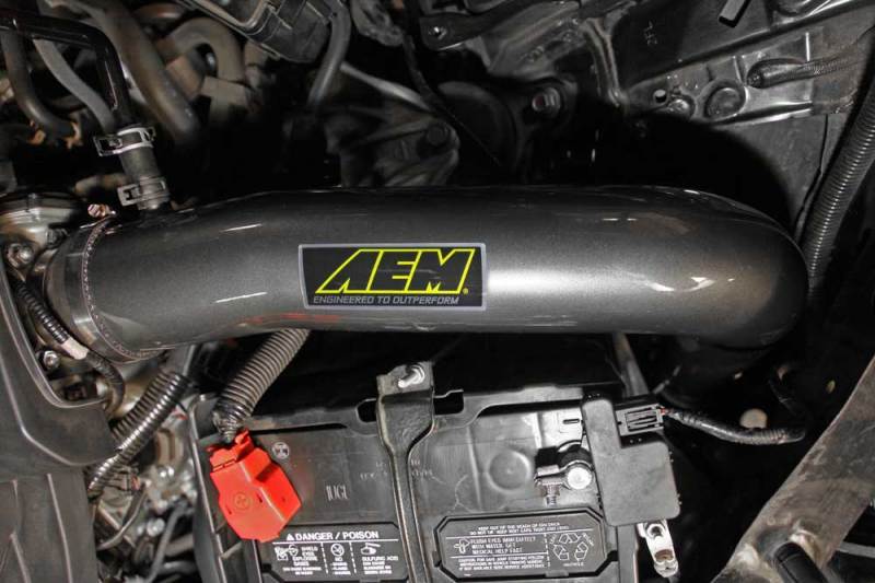 AEM Induction 21-751C Cold Air Intake; Gunmetal Gray Aluminum Tube