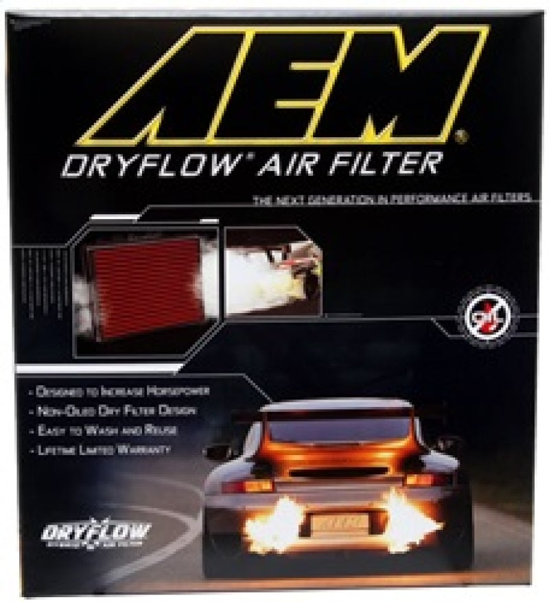 AEM Induction 28-20385 Air Filter; Dryflow ®; Washable