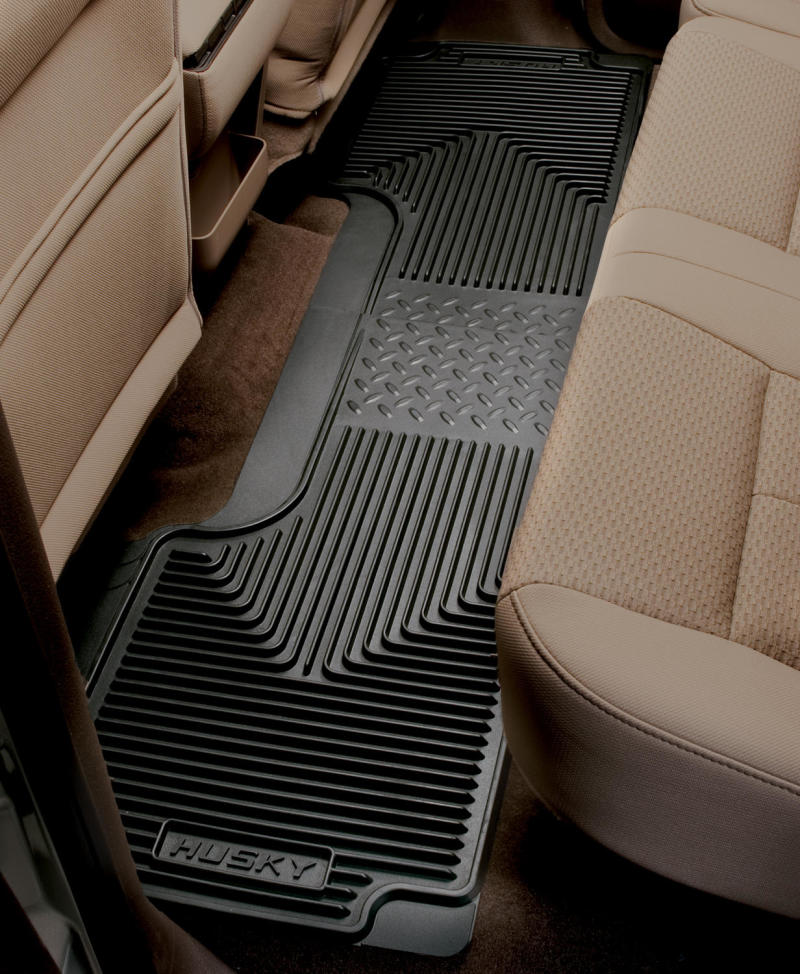 Husky Liner 51041 Floor Mat; Heavy Duty Floor Mats ™; 94-01 Dodge Ram 1500/2500/3500/80-96 Ford Bronco Heavy Duty Black Front Floor Mats