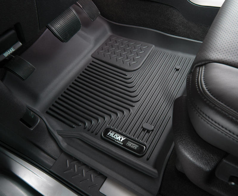 Husky Liner 53361 Floor Liner; X-act Contour™; 17-25 Ford Super Duty Crew Cab