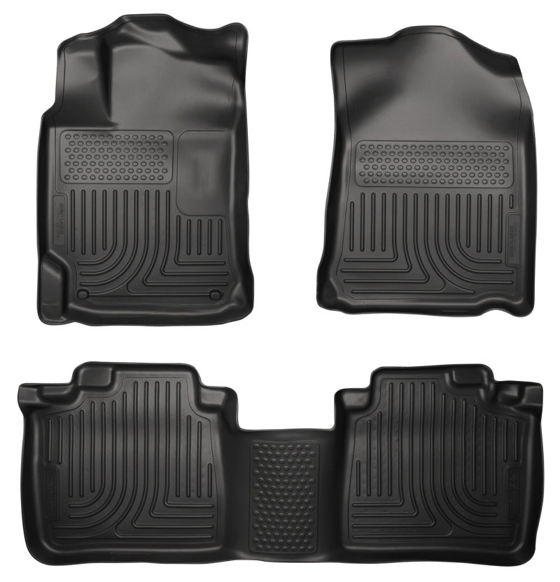 Husky Liner 98901 Floor Liner; WeatherBeater™; 2012-2017 Toyota Camry
