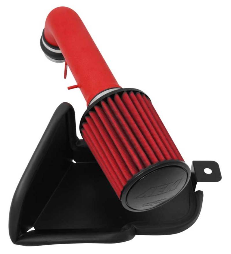 AEM Induction 21-746WR Cold Air Intake; Wrinkled Red Aluminum Tube