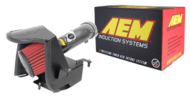 AEM Induction 21-855C Cold Air Intake; Gunmetal Grey Aluminum Tube