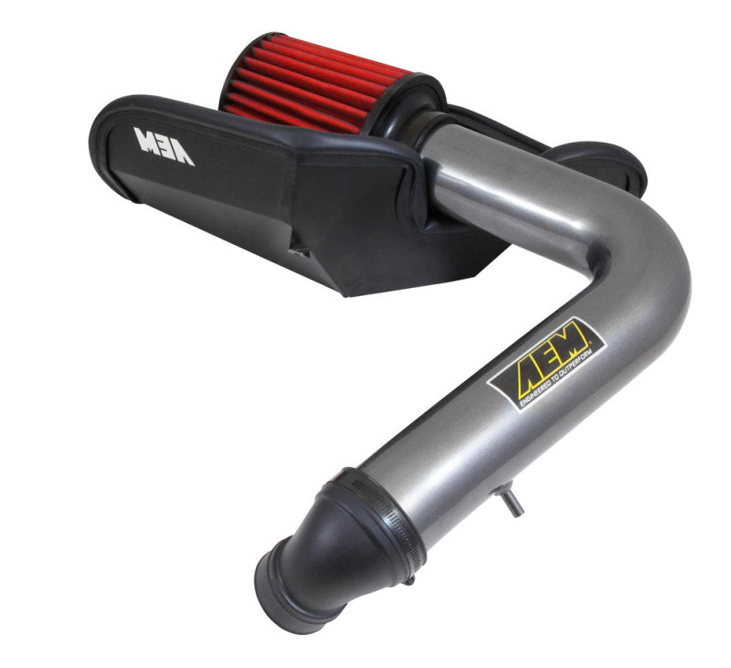 AEM Induction 21-797C Cold Air Intake; Gunmetal Gray Aluminum Tube