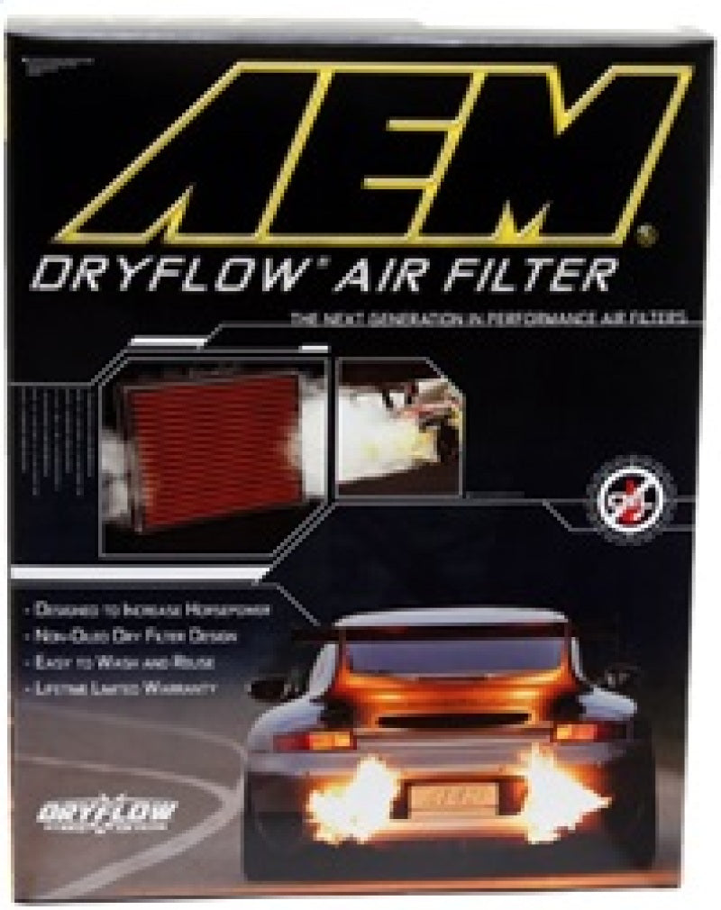 AEM Induction 28-20360 Air Filter; Dryflow ®